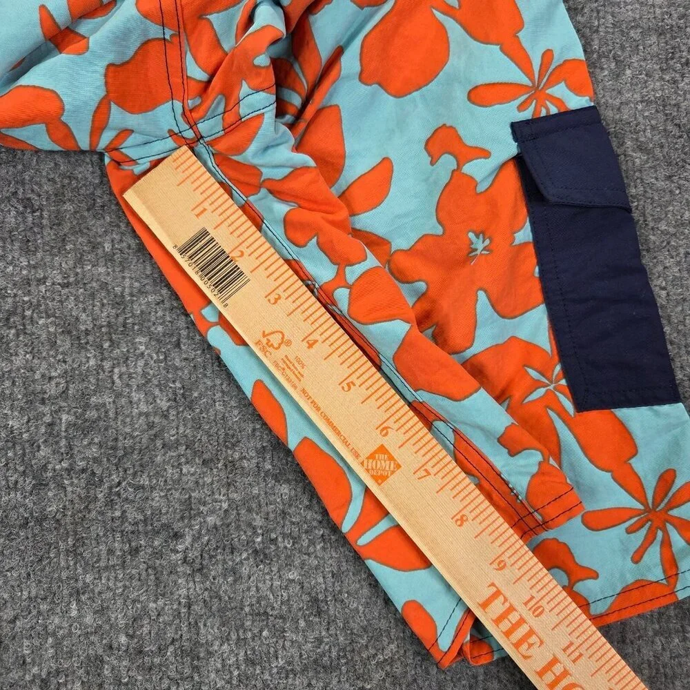 Patagonia Baggies Boardshorts Kalani Floral Paintbrush Red 10